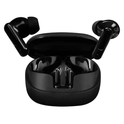 Croma IE165 TWS Earbuds with Passive Noise Cancellation (IPX4 Water & Sweat Resistant, Touch Control, Black)